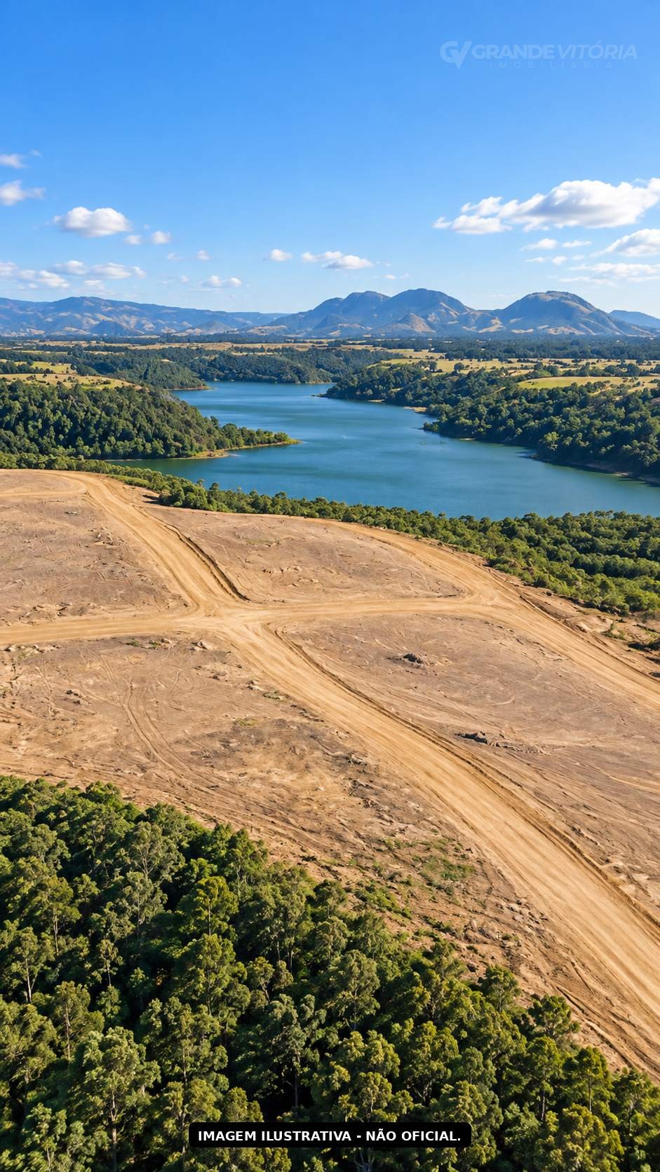 Empreendimento e Lagoa Juara